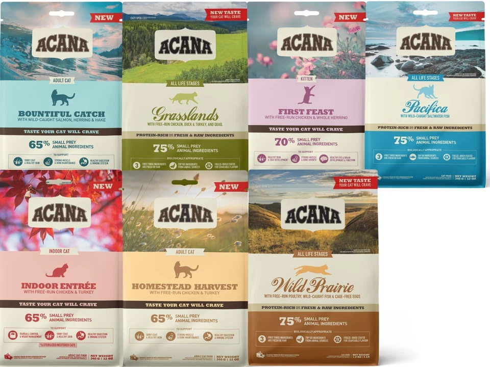 ACANA Katzenfutter Trockenfutter getreidefrei | Alleinfuttermittel für Katzen
