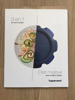 3 EN 1 AU MICRO-ONDES / LIVRE TUPPERWARE / NEUF - Photo 1/2