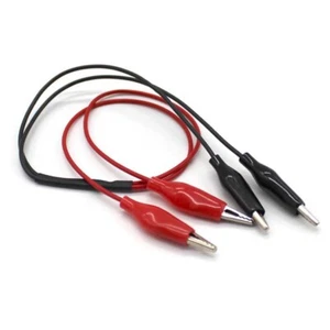 Black/Red Crocodile Croc Clip 4/6/8/10 Pin DIY Electronic Circuit Cable - Picture 1 of 5