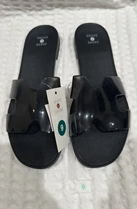 Shade & Shore Black/Bonnie Sandals Size 9 - Picture 1 of 8