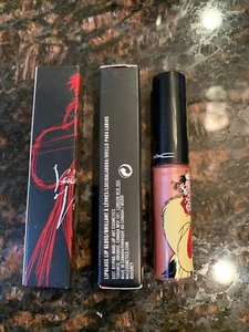 Vidrio de labios MAC villanos venenosos diabólicamente elegante Disney nuevo en caja auténtico Cruella De Vil - Imagen 1 de 6