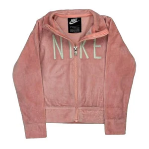 Age 2-3 Years Nike Cropped Zip Up - XS Pink Polyester - Picture 1 of 10