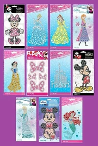 Jolee's DISNEY Bling Stickers ARIEL BELLE SNOW WHITE MINNIE MICKEY CINDERELLA - Picture 1 of 13