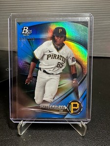 Matt Fraizer 2022 Bowman Platinum Top Prospects Blue /150 #TOP-14 Pirates Card