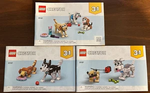 LEGO Creator: Entzückende Hunde 3 in 1 ( 31137 ) - Anleitung Anleitungshefte - Bild 1 von 1