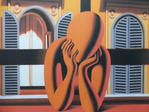 KOSTABI Lithographie 35x50cm signiert , limitiert im wertigen Holzrahmen - Picture 1 of 5