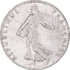 [#1110750] Coin, France, Semeuse, 50 Centimes, 1908, Paris, AU, Silver, KM:854