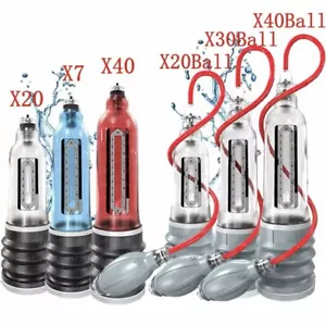 HYDRO BATH SHOWER XTREME PENIS WATER VACUUM ENLARGEMENT EXTENDER PENIS PUMP - Picture 1 of 34