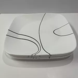 Corelle Simple Lines - 7 Dinner Plates - Picture 1 of 10