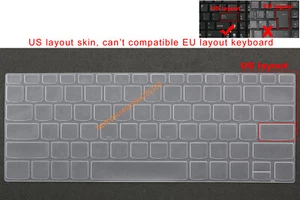 us Keyboard Skin Cover For lenovo Yoga Slim 7-14ARE05 7-14IIL05 7-14ITL05 laptop - Picture 1 of 6