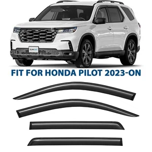 Protectores de lluvia Viseras de ventilación Pantalla para Honda Pilot 2023-2025 INROMPIBLE - Imagen 1 de 10