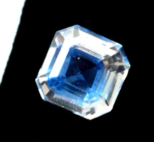 Certified Loose Bi-Color Pitambari Sapphire Gemstone 11.20 Ct Radiant Cut - Picture 1 of 10