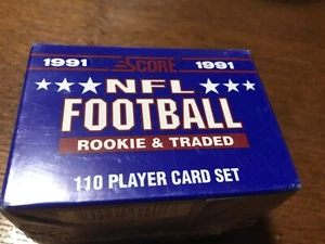 1991 Score Football Rookie and Traded Factory Sealed Set🏈🏈 - Bild 1 von 6