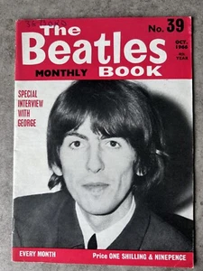 THE BEATLES MONTHLY BOOK #39 OCTOBER 1966 - VG+ CONDITION - Picture 1 of 4