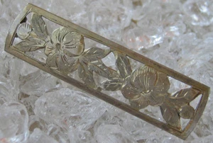 ஐJugendstil Brosche Antikbrosche aus Silber Brosche Blumen Brosche Blüte Brosche - Bild 1 von 5