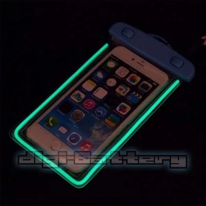 Waterproof Case Pouch Bag For iPhone X 8 7 6 plus Snorkeling Kayaking Swimming - Picture 1 of 8