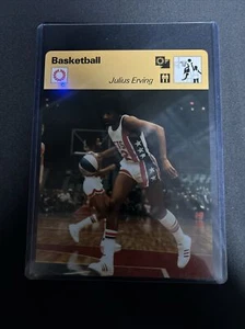 1977 Sportscaster Card Julius Erving - Picture 1 of 2