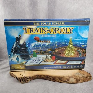 The Polar Express Train-Opoly Collector's Edition Board Game NEW Sealed Monopoly - Picture 1 of 18