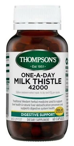 Cardo lácteo uno al día de Thompson's 42000 mg 60 cápsulas expertos en ozhealthexpertos - Imagen 1 de 1