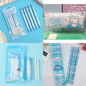 Sanrio Cinnamoroll 4PCS Stationery Set Writing Supplies Gift Bundle New - Picture 1 of 5