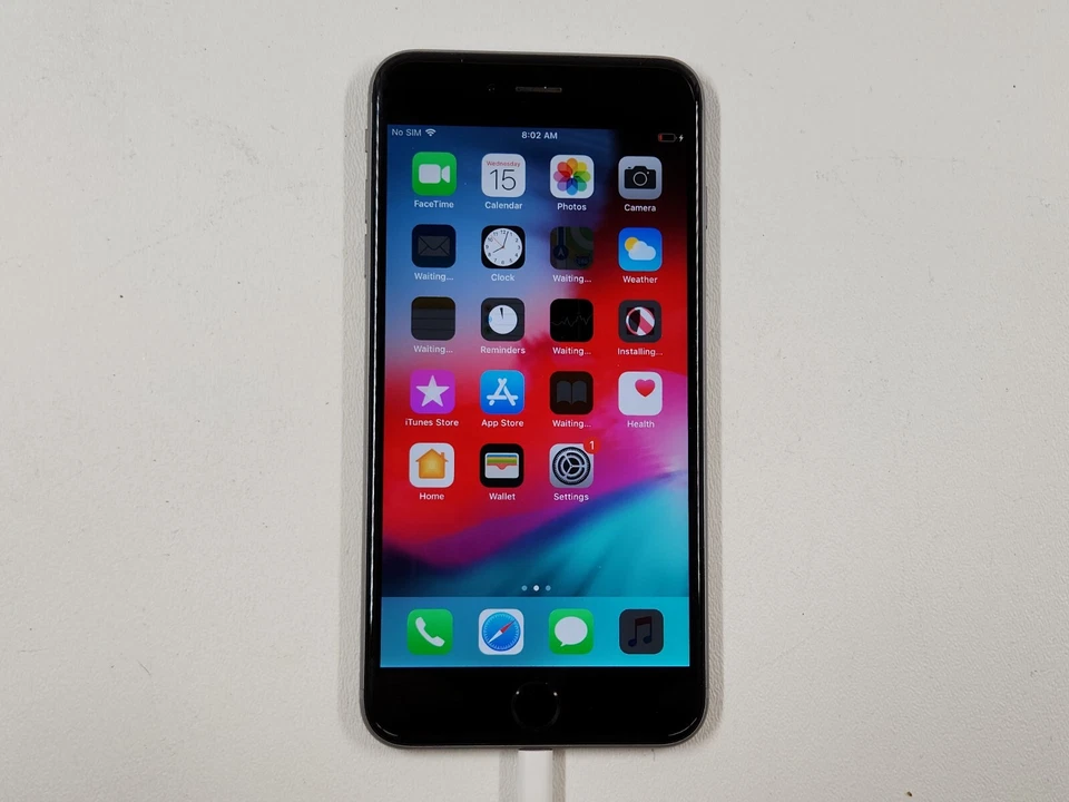 Smartphone Apple iPhone 6 Plus (A1522) 64GB - Gris (AT&T) - IMEI limpio - Q1433 Foto 1 de 4