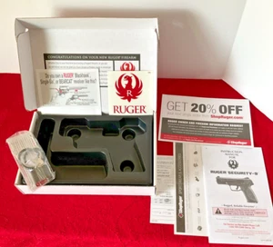 Ruger Security-9 Pistol OEM Factory Box w/ Manual, Extras and Lock - Picture 1 of 10
