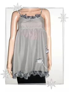 A - Haut Tunique Fantaisie Gris Taupe Cop Copine Modèle Edison Taille 36 - Foto 1 di 8