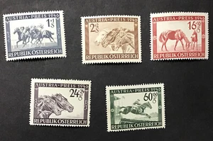 Austria 1946 VF MH SC#B179-83 (W12) - Picture 1 of 2