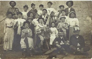 1 CARTE-POSTALE : FÊTE CARNAVAL MARDI GRAS - Picture 1 of 1