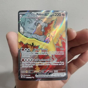 Pokémon SV Destined Rivals DRI EN 2025 Team Rocket's Moltres ex #208/182 - Imagen 1 de 4