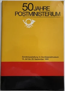 Philatelistische Literatur/Antiquariatisch 50 Jahre Postministerium Sonderausst. - Bild 1 von 1