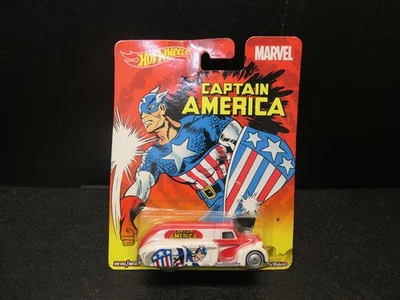 Hot Wheels 38 Dodge Airflow Captain America Hot Wheels Pop Culture Marvel - Image 1 of 4