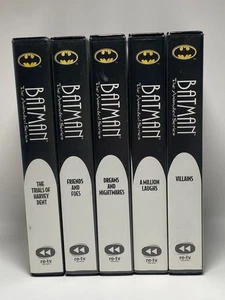 Batman: The Animated Series Collectors Edition VHS Bundle Of 5 Tapes - Bild 1 von 12