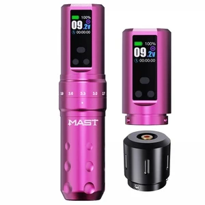 Máquina de tatuaje giratoria inalámbrica Mast Fold2 Pro pluma de batería 7 tiempos 2,4 mm-4,2 mm - Imagen 1 de 23