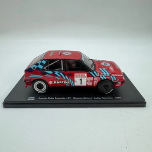MODELLINO AUTO LANCIA DELTA INTEGRALE 16V 1989 RALLYE - EDICOLA - SCALA 1:24 - Imagen 1 de 7