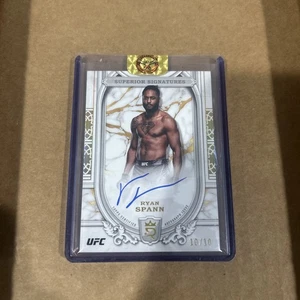 2024 TOPPS ROYALTY UFC RYAN SPANN PURSUIT OF GREATNESS GOLD AUTO *10/10 bookend* - Picture 1 of 3