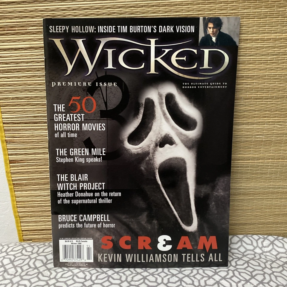 Wicked Magazine premiere issue Winter 1999 october Foto 1 de 4