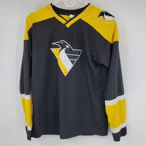 Vintage Pittsburgh Penguins Winning Goal Jaromír Jágr Kids Hockey Jersey 68 Larg - Picture 1 of 10