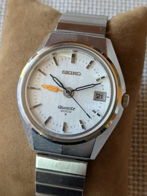 Very Rare Seiko  Quartz 2002 Dual Time 3819-7009 Ghost Quartz Graal - Immagine 1 di 4