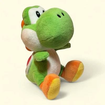 Figura de Peluche Original All Star Collection Super Mario Bros Verde Yoshi 8" Foto 1 de 4