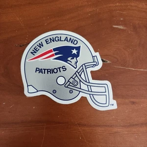 Vintage NFL Decal Sticker NEW England Patriots Helmet - Picture 1 of 4