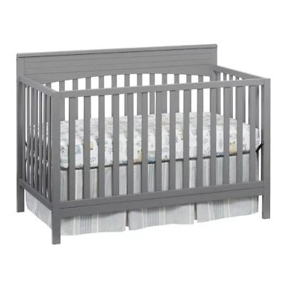 Cuna convertible Oxford Baby Harper 4 en 1, madera, certificada dorada GREENGUARD Foto 1 de 4