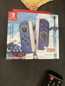 Nintendo Switch Joy-con Skyward Sword Edition , With Zelda And Mario Dpad Joycon - Picture 1 of 3