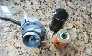 OEM 1964 - 1967 FORD MERCURY THUNDERBIRD COMET CARTER FUEL FLITER & CAN 428 390 - Picture 1 of 7