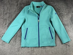 Spyder Girls Core Sweater Coat Size L large 14 / 16 Snow Winter Full Zip Jacket - Picture 1 of 16