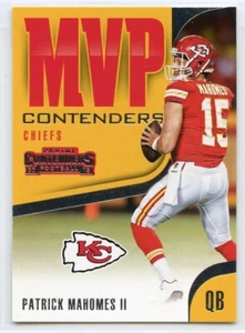 2018 Panini Contenders MVP Contenders - #MVP-19 - Patrick Mahomes II - Chiefs - Picture 1 of 1