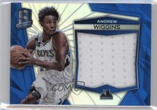 2015-16 Panini Spectra Materials Silver Prizm /49 Andrew Wiggins #47
