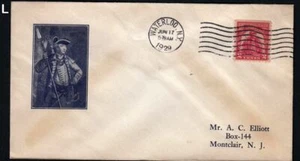 1929 Sullivan Sc 657-8A FDC Waterloo NY 1st A. C. Elliott cachet CV $65 - Picture 1 of 1