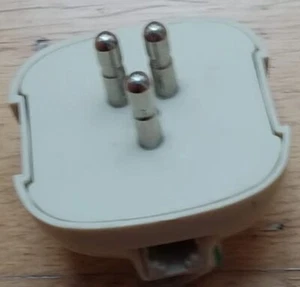 Spina telefonica tripolare tipo Telecom con connettore RJ11 - Foto 1 di 3