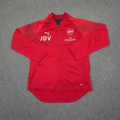 Chaqueta Arsenal FC Niños GRANDE Roja Puma 2018-19 Fútbol Estadio Talla L Foto 1 de 4